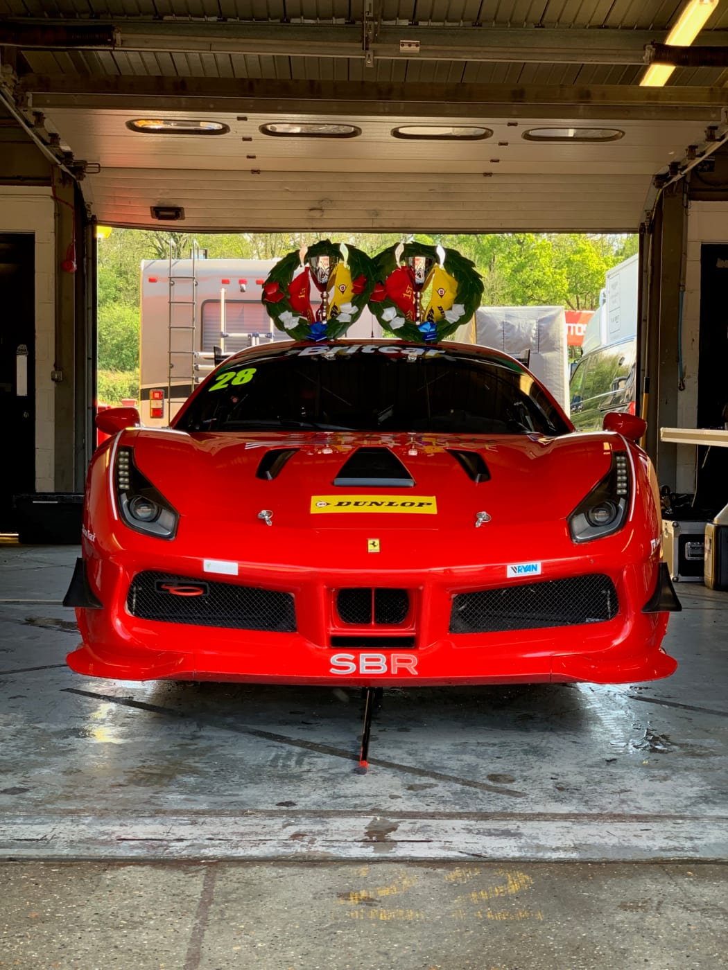 Ferrari 488 Challenge at Brands Hatch