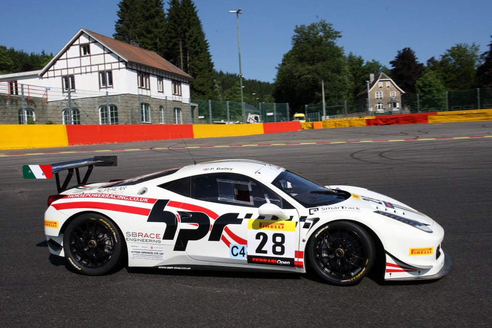 SBR F458 Challenge wins at Spa