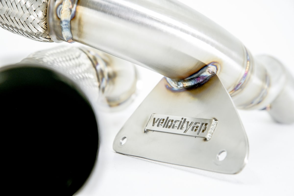 Ferrari 488 GTB & Pista Race Downpipes (Decat Pipes) | VelocityAP, image 2