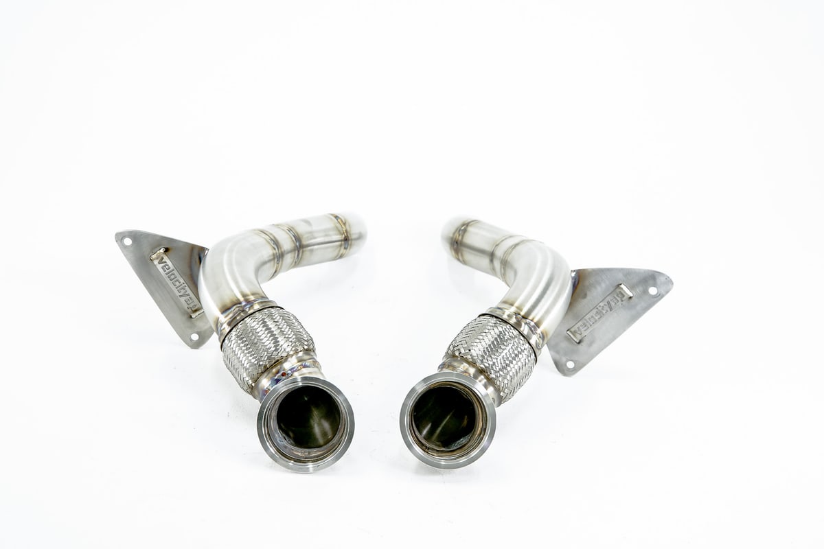 Ferrari 488 GTB & Pista Race Downpipes (Decat Pipes) | VelocityAP, image 6