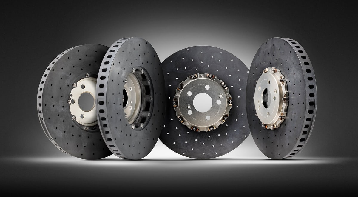 Ferrari 488 Surface Transforms Carbon Front Brake Discs, image 3