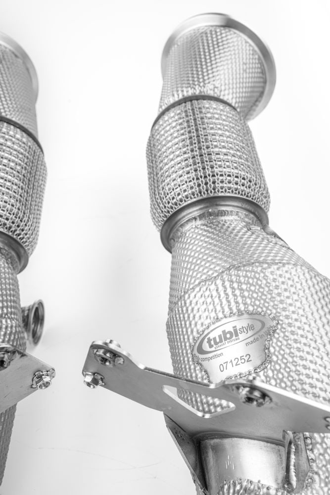 Tubi Style Performance Catalytic Converters - Ferrari 296 GTB & GTS (2021+), image 3
