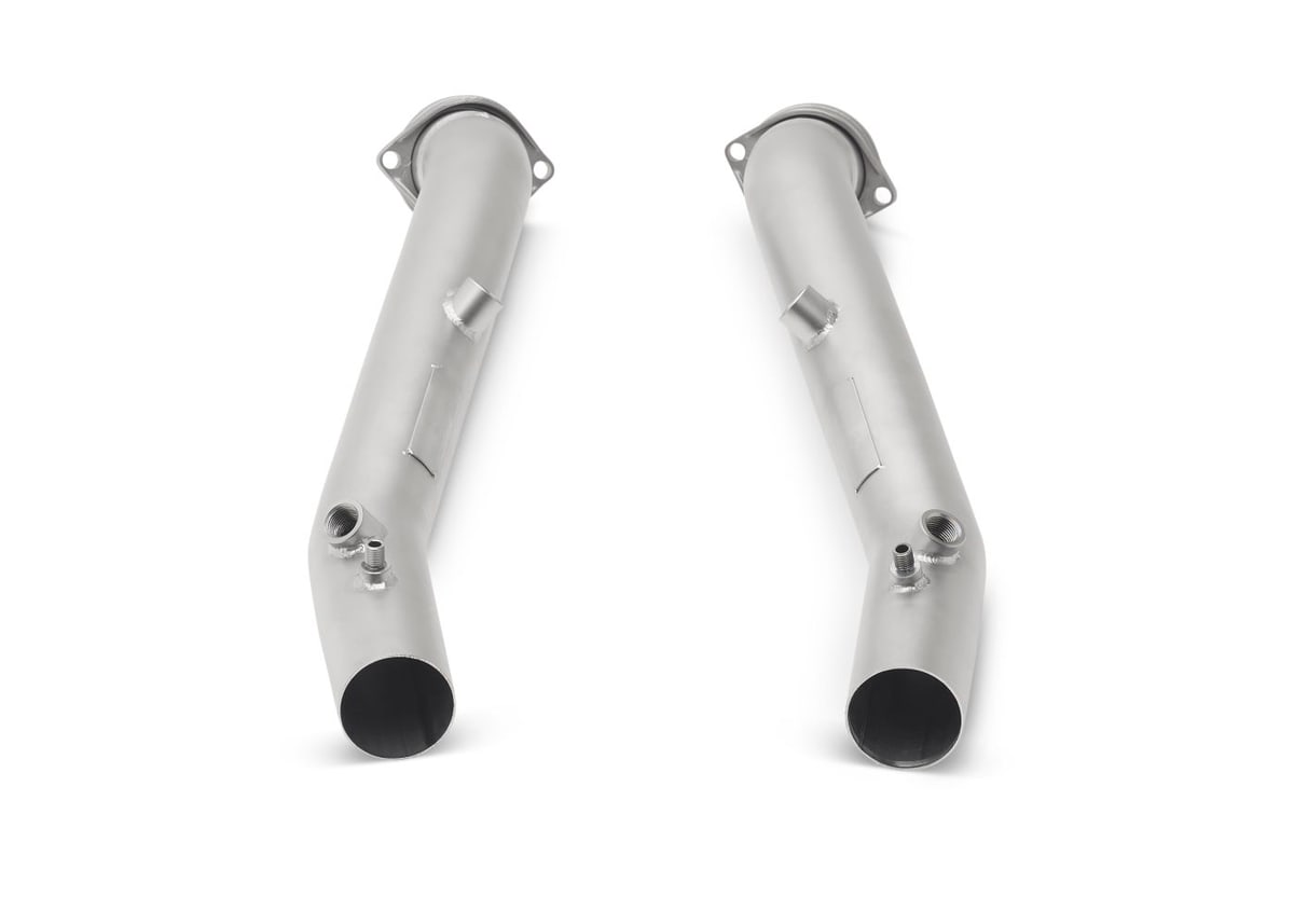 Tubi Style Ferrari 360 Cat Bypass Pipes, image 2