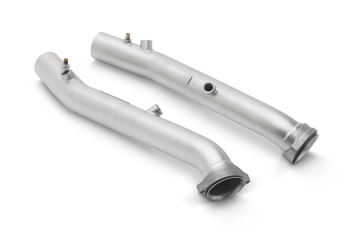 Tubi Style Ferrari 360 Cat Bypass Pipes, image 4