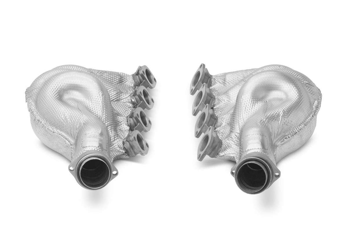 Tubi Style Ferrari 360 Heat Shielded Exhaust Manifolds, image 4