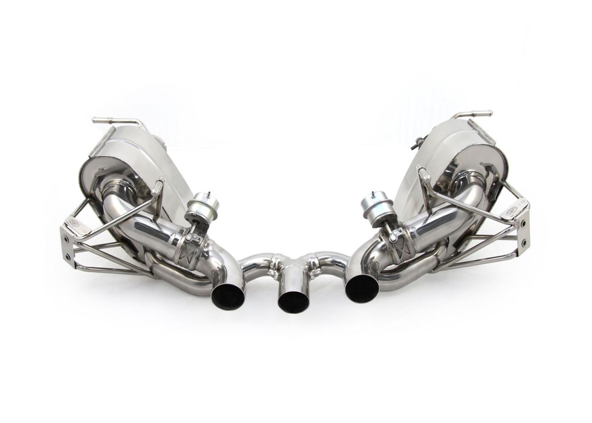 Tubi Style Ferrari 458 Loud Valved Sports Exhaust, image 2