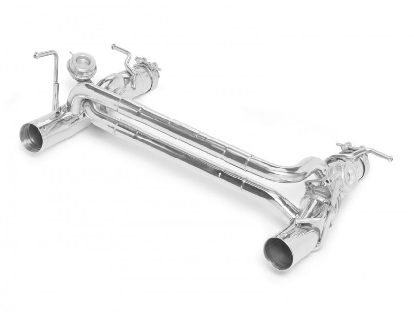 Tubi Style Ferrari 488 GTB & Spider Straight Pipe Valved Exhaust, image 2