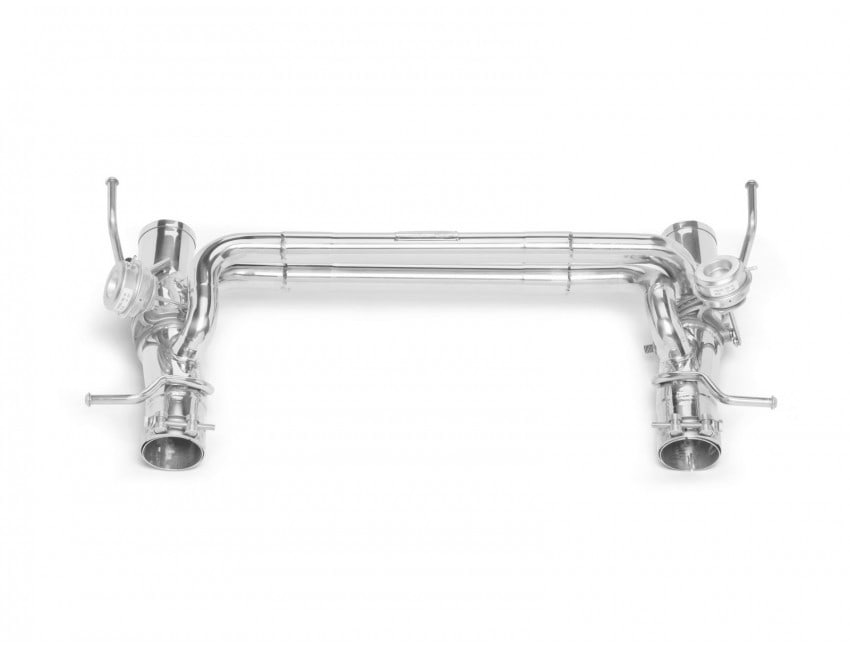 Tubi Style Ferrari 488 GTB & Spider Straight Pipe Valved Exhaust, image 3