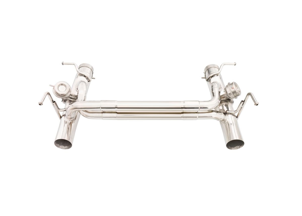Tubi Style Ferrari 488 GTB & Spider Straight Pipe Valved Exhaust, image 4