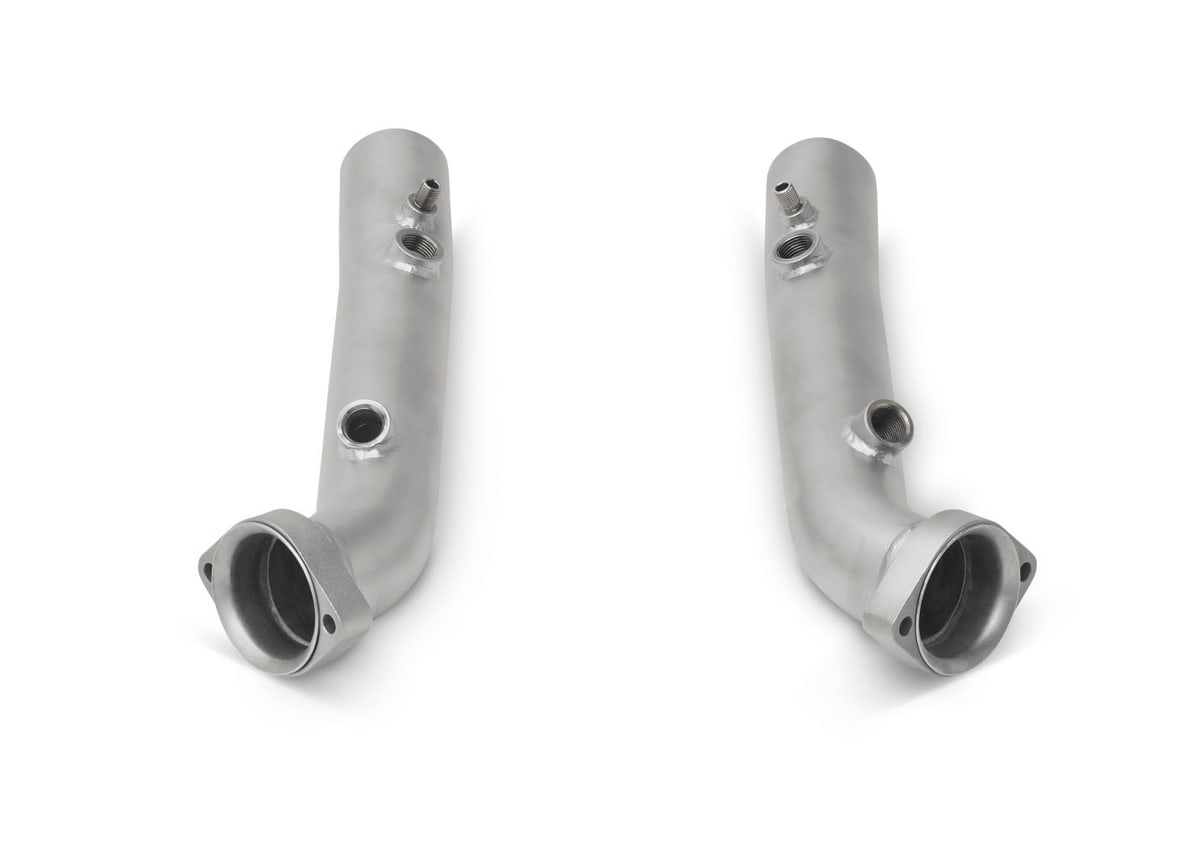 Tubi Style High Flow Cat Bypass Pipes - Ferrari F355 Motronic 5.2 & 355 F1 (1996-1999), image 3