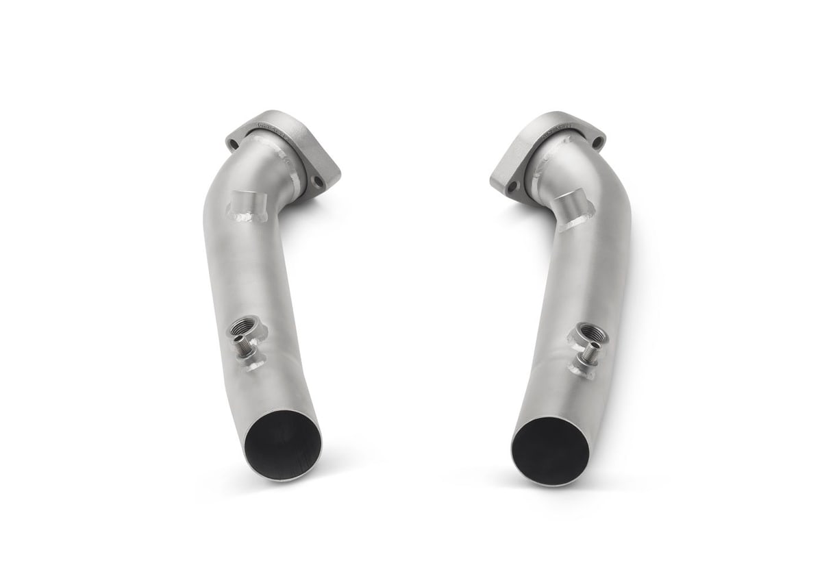 Tubi Style High Flow Cat Bypass Pipes - Ferrari F355 Motronic 5.2 & 355 F1 (1996-1999), image 4