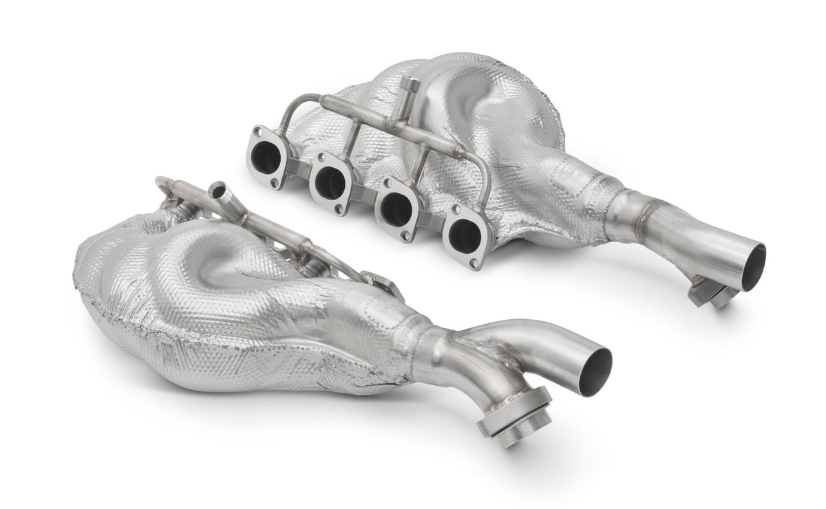 Tubi Style Heat Shielded Exhaust Manifold Kit - Ferrari F355 Motronic 5.2 & 355 F1 (1996-1999), image 3