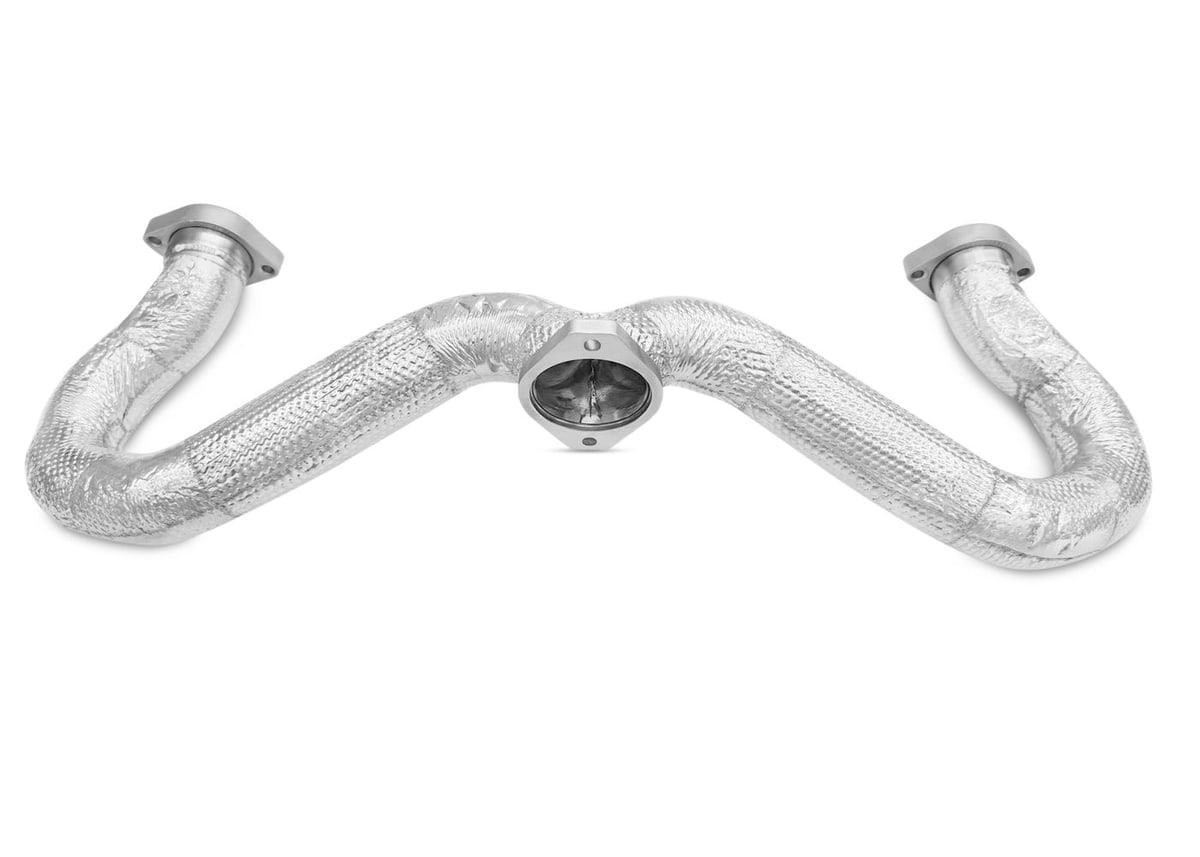 Tubi Style Secondary Cat Bypass Y-Pipe - Ferrari F355 Motronic 5.2 & 355 F1 (1996-1999), image 2