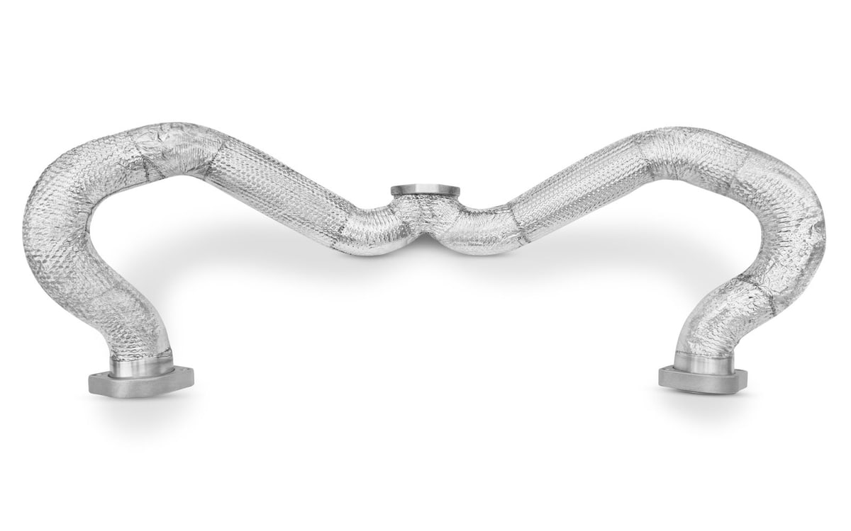 Tubi Style Secondary Cat Bypass Y-Pipe - Ferrari F355 Motronic 5.2 & 355 F1 (1996-1999), image 3