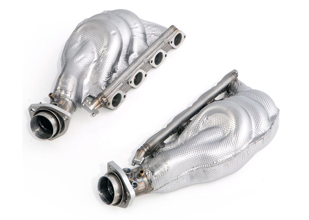 Tubi Style Ferrari F430 Inconel Heat Shielded Exhaust Manifold, image 2
