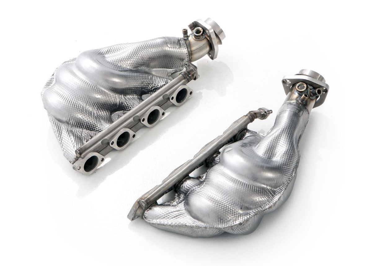 Tubi Style Ferrari F430 Inconel Heat Shielded Exhaust Manifold, image 4
