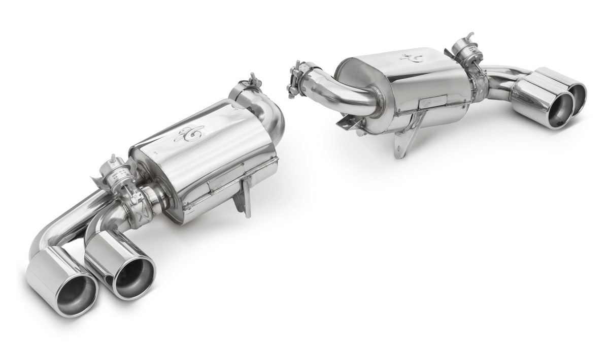 Tubi Style Ferrari F430 Valved Sports Exhaust, image 4
