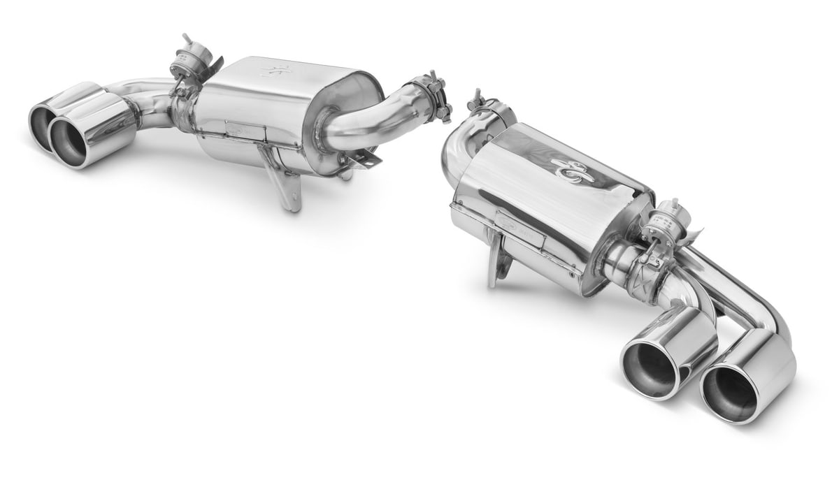 Tubi Style Ferrari F430 Valved Sports Exhaust, image 5