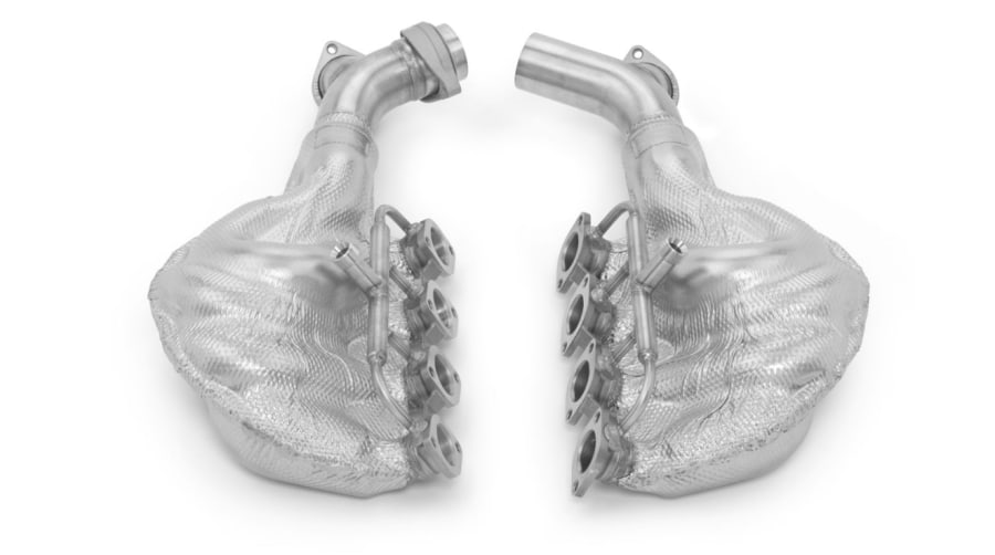 Tubi Style Heat Shielded Exhaust Manifold Kit - Ferrari F355 Motronic 2.7 (1994-1995), image 3